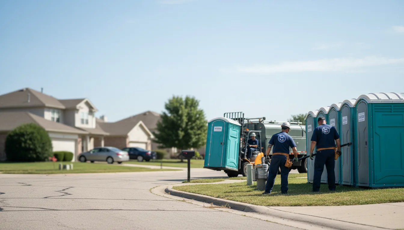 Porta Potty Rental in Hitchcock, OK near me